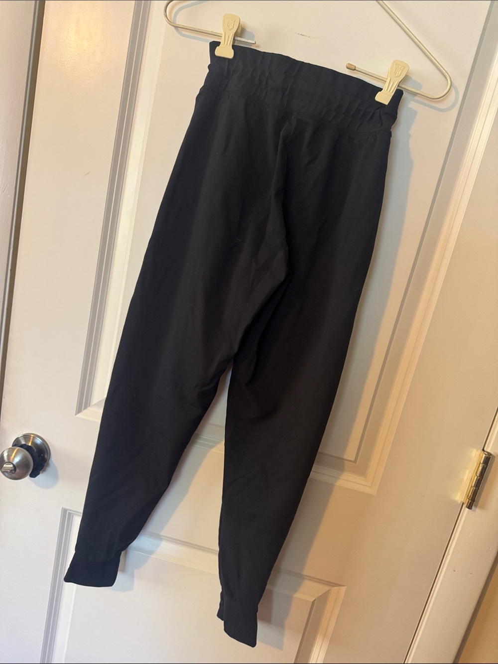 NVGTN‎ solid black Jogger leggings XS active workout casual bottoms - Picture 4 of 5